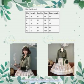 Iris Garden In Spring Classic Lolita Short Jacket by Alice Girl (AGL104JT)