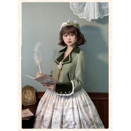 Iris Garden In Spring Classic Lolita Short Jacket by Alice Girl (AGL104JT)