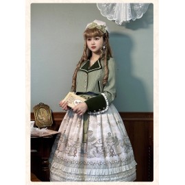 Iris Garden In Spring Classic Lolita Short Jacket by Alice Girl (AGL104JT)