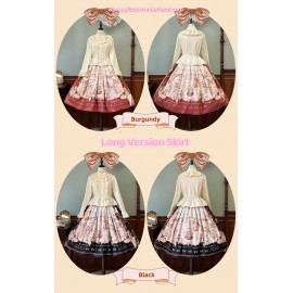 Fox Band Classic Lolita Skirt SK By Alice Girl (AGL105SK)