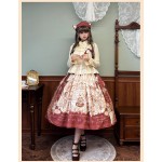 Fox Band Classic Lolita Skirt SK By Alice Girl (AGL105SK)