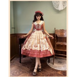 Fox Band Classic Lolita Dress JSK By Alice Girl (AGL105)