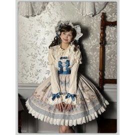 Sea Salt Fairy Tale Classic Lolita Dress JSK By Alice Girl (AGL106J)