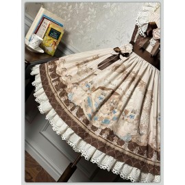 Sea Salt Fairy Tale Classic Lolita Dress JSK By Alice Girl (AGL106J)