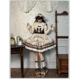 Sea Salt Fairy Tale Classic Lolita Dress JSK By Alice Girl (AGL106J)