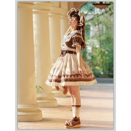 Sea Salt Fairy Tale Classic Lolita Dress OP By Alice Girl (AGL106OP)