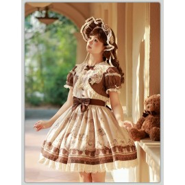 Sea Salt Fairy Tale Classic Lolita Dress OP By Alice Girl (AGL106OP)