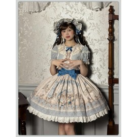 Sea Salt Fairy Tale Classic Lolita Dress OP By Alice Girl (AGL106OP)