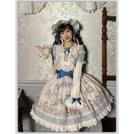 Sea Salt Fairy Tale Classic Lolita Dress OP By Alice Girl (AGL106OP)