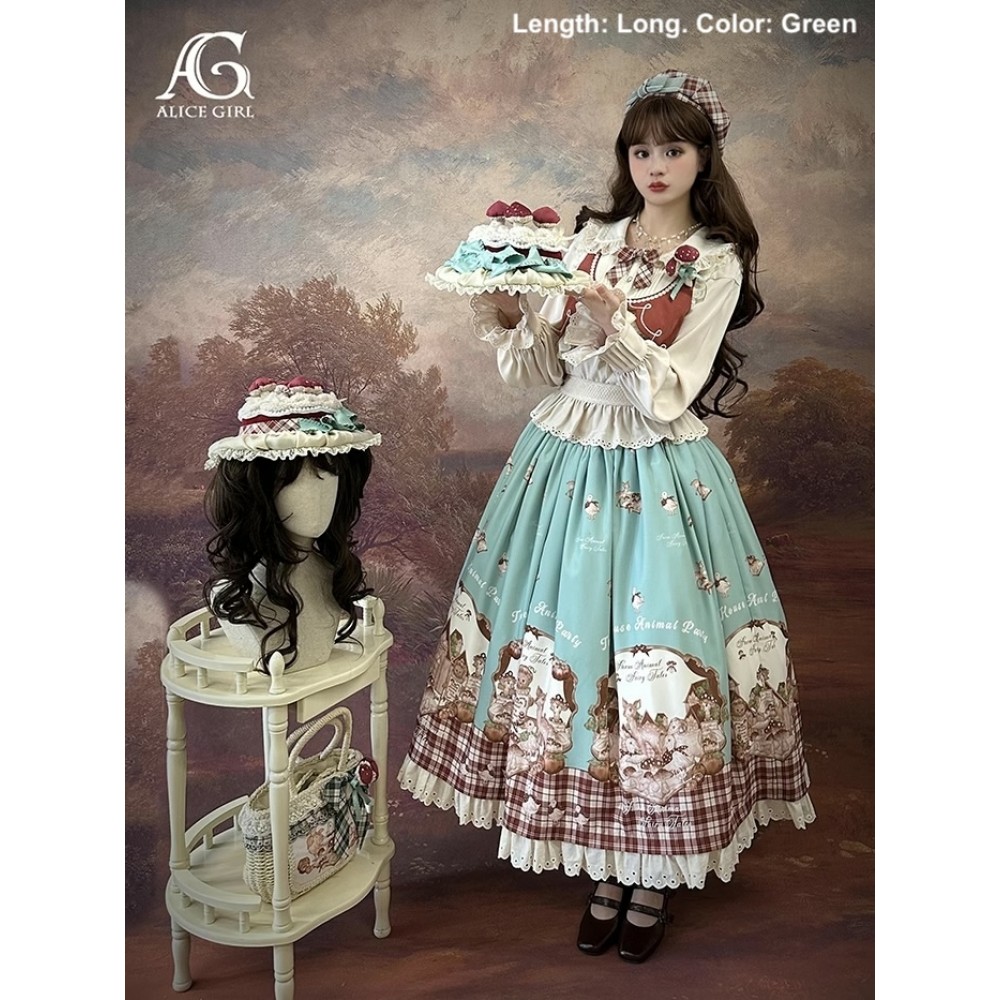 Bavaria Farm in the Forest Country Lolita Skirt SK By Alice Girl (AGL102)