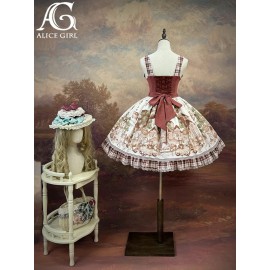Bavaria Farm in the Forest Country Lolita Bust -Supporting Dress JSK By Alice Girl (AGL102BS)