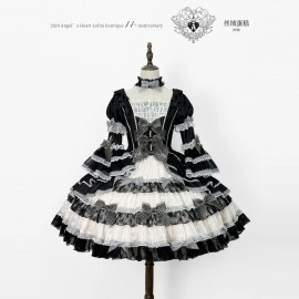 Gorgeous Dolly Velvet Cake Sweet Lolita Dress OP by Angel's Heart (AH01)