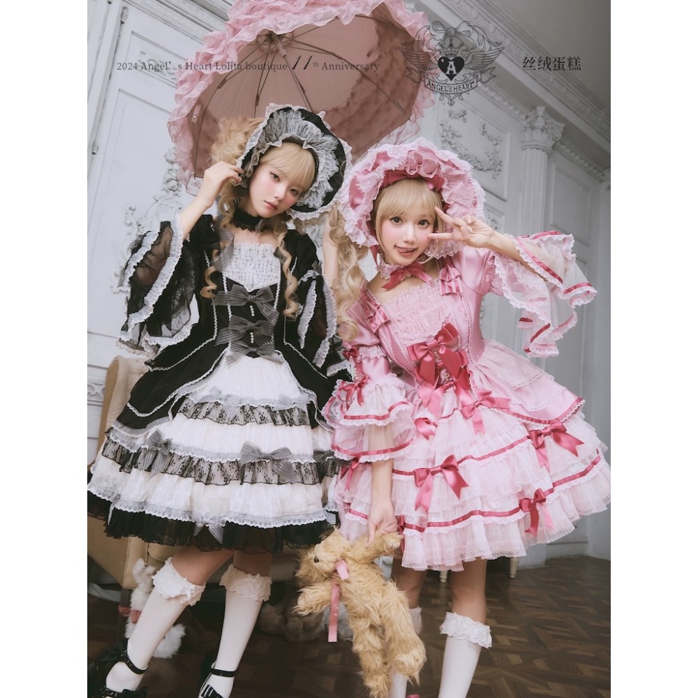 Gorgeous Dolly Velvet Cake Sweet Lolita Dress OP by Angel's Heart (AH01)