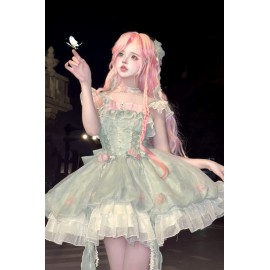 Little Flower Fairy Classic Lolita Dress JSK by Bellflower House (BFH03)