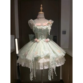 Little Flower Fairy Classic Lolita Dress JSK by Bellflower House (BFH03)