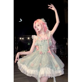 Little Flower Fairy Classic Lolita Dress JSK by Bellflower House (BFH03)