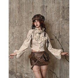 Journey of Exile Steampunk Blouse by Blood Supply (BSY154B)