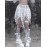 The Madhouse White Punk Skirt Pants by Blood Supply (BSY155SK)