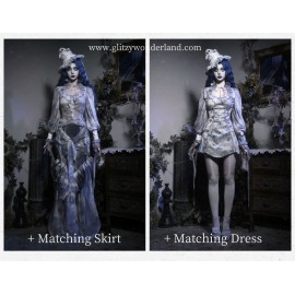 Corpse Bride Gothic Blouse by Blood Supply (BSY156BS)