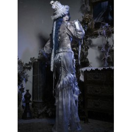 Corpse Bride Gothic Blouse by Blood Supply (BSY156BS)