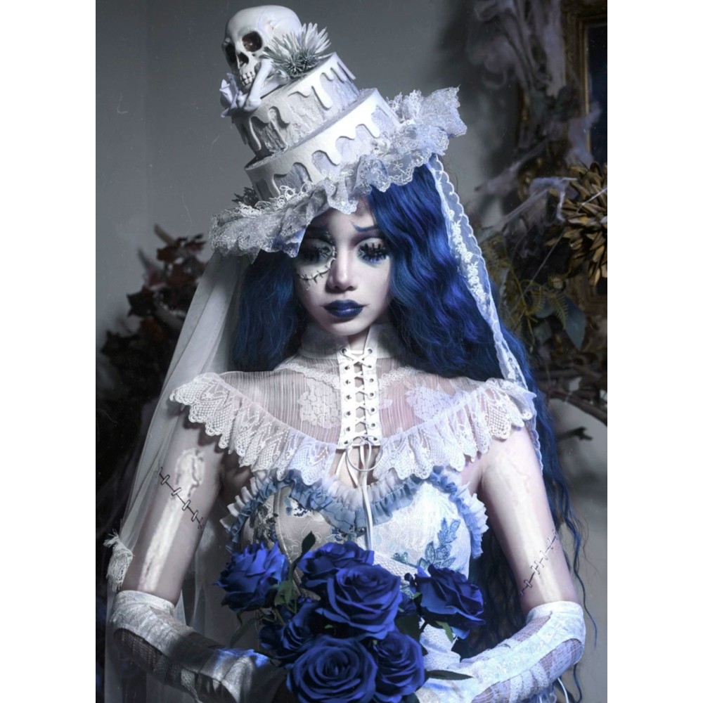 Corpse Bride Gothic Hat By Blood Supply (BSY156HT)