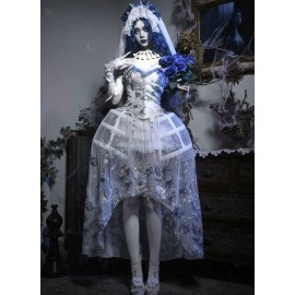 Corpse Bride Gothic Corset Outfit by Blood Supply (BSY156OFT)