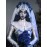 Corpse Bride Gothic Veil Headband By Blood Supply (BSY156VL)