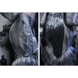 Corpse Bride Gothic Mermaid Skirt by Blood Supply (BSY156SK)