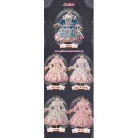 Antique Cake Hime Lolita Dress by Bramble Rose (BRR01)