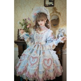 Antique Cake Hime Lolita Dress by Bramble Rose (BRR01)