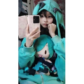 Authorised Hatsune Miku Kawaii Hoodie by Confession Ballon (CB09)