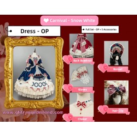 Princess in the Mirror Hime Lolita Dress by Hinana Queena (HQ02)