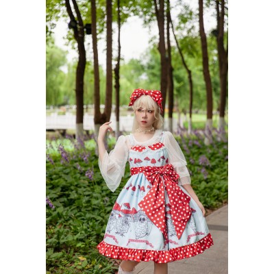 Mushroom Owl Sweet Lolita Dress JSK by Infanta (IN1023)