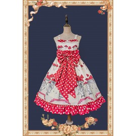 Mushroom Owl Sweet Lolita Dress JSK by Infanta (IN1023)