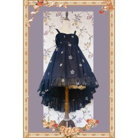 Embroidered feathers Sweet Lolita JSK Dress by Infanta (INL10)