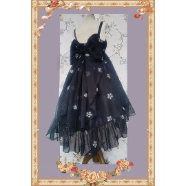 Embroidered feathers Sweet Lolita JSK Dress by Infanta (INL10)