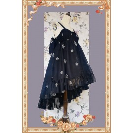 Embroidered feathers Sweet Lolita JSK Dress by Infanta (INL10)