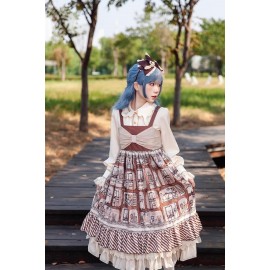 Underground Bear Classic Lolita Dress JSK by Infanta (INL8)