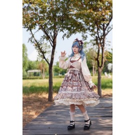 Underground Bear Classic Lolita Dress JSK by Infanta (INL8)