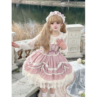 Long Sleeve Lolita Blouse by Lolitime (LT20)