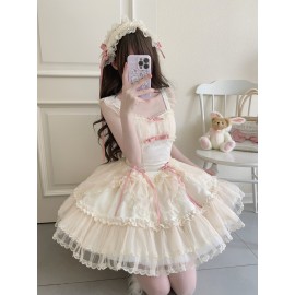 Floral Season Lolita Ballet JSK Dress (HCT15)