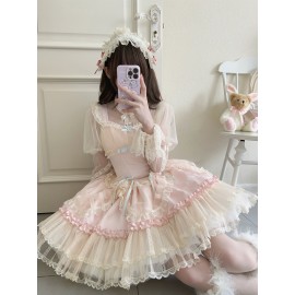 Floral Season Lolita Ballet JSK Dress (HCT15)