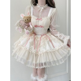 Floral Season Lolita Ballet JSK Dress (HCT15)