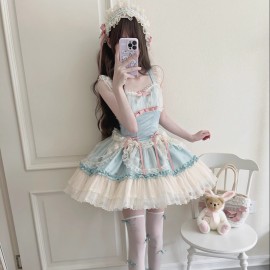 Floral Season Lolita Ballet JSK Dress (HCT15)