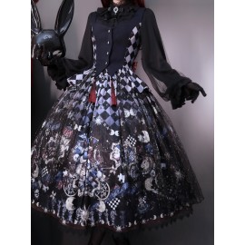 "Beloved" Circus Gothic Lolita SP Set by Krncrlo (KCL01)