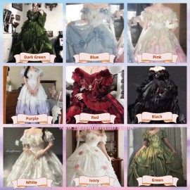 Tana Manor Gradient Color Classic Lolita Dress (MFF02)