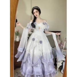 Tana Manor Gradient Color Classic Lolita Dress (MFF02)