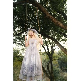 Rainfall Lilac Gradient Purple Classic Lolita Dress By Miracles (MRC01)