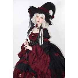 The Witch Gothic Lolita Dress Full Set by No Jump Rabbit (NJR01)