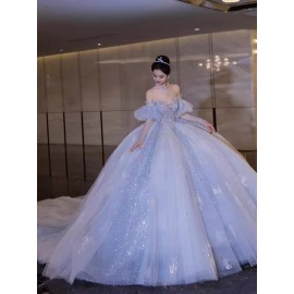 Palace Style Princess Bride Wedding Dress (RD01)